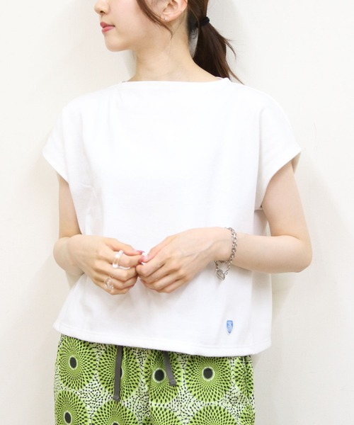 さな様OLLEBOREBLA♥️スクエアデザイン フレンチスリーブチュニック さな様OLLEBOREBLA♥️スクエアデザイン フレンチスリーブ
