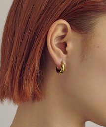 GOLDY（ゴールディ）の「【GOLDY】アレルギー対応 メタル クレッセント シェイプ ステンレス ピアス 1230604（ピアス（両耳用）・レディース）」
