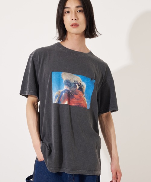 E.T. グラフィック ムービーTシャツ 名作映画　ゆったりサイズ セール】GOOD ROCK SPEED 別注 【E.T.】 映画 ムービー プリント