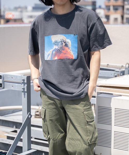 GOOD ROCK SPEED(グッドロックスピード)の「GOOD ROCK SPEED 別注 【E.T.】 映画 ムービー プリントTシャツ(Tシャツ/カットソー・レディース・チャコール・XL/L/M)」の11枚目の写真