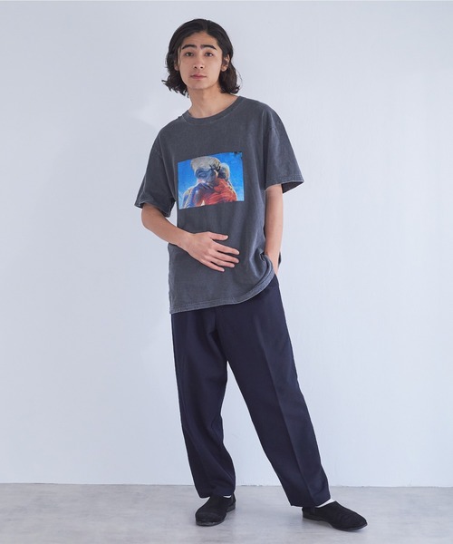 E.T. グラフィック ムービーTシャツ 名作映画　ゆったりサイズ セール】GOOD ROCK SPEED 別注 【E.T.】 映画 ムービー プリント