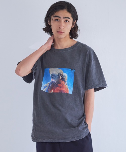 3591 E.T. ムービー T 半袖　Tシャツ　両面　ビッグプリント 3591 E.T. ムービー T 半袖 Tシャツ 両面 ビッグプリント - メルカリ
