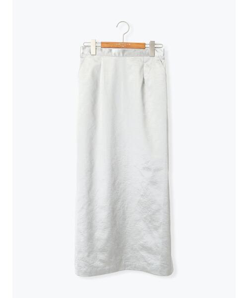 Lugnoncure（ルノンキュール）の「サテンエンボススカート（スカート・レディース・ベージュ/ミント/ブラウン・F）」の16枚目の写真