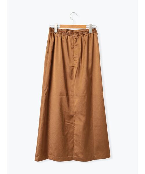 Lugnoncure（ルノンキュール）の「サテンエンボススカート（スカート・レディース・ベージュ/ミント/ブラウン・F）」の19枚目の写真
