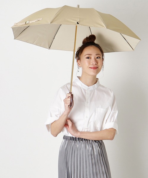 新品★ポロラルフローレン★ミニマルチポロポニー晴雨兼用折りたたみ傘日傘★ホワイト POLO RALPH LAUREN（ポロ ラルフ ローレン）の「晴雨兼用