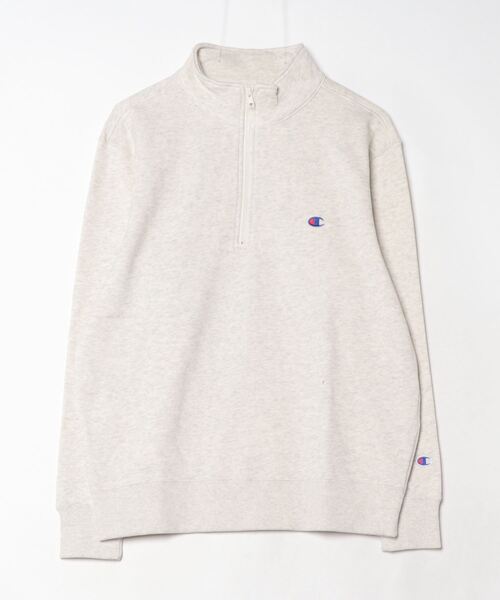 Champion(チャンピオン)の「チャンピオン HALF ZIP SWEATSHIRT_(スウェット・メンズ・アイボリー/ブラック・LL/M/L)」の1枚目の写真