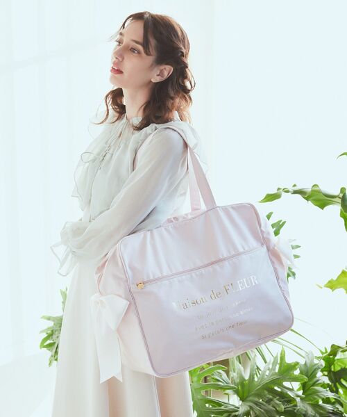 ジョリーフルール　台形ボストンバッグL(キャメロン) GISELLE ショルダーバッグ レディース キャンバス 小さめ