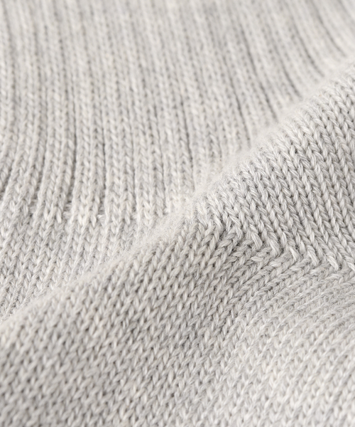 SLOBE IENA(スローブイエナ)の「《WEB限定/追加2》ルーズリブソックス(ソックス/靴下・レディース・ホワイト/ライトグレー・FREE)」の9枚目の写真