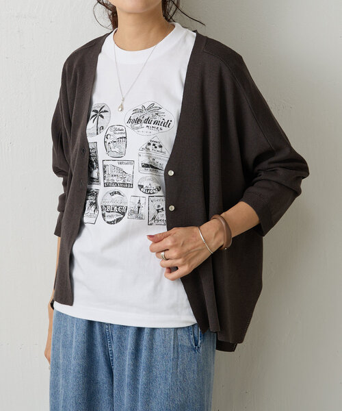 FRIPIER》スーベニールプリントTee（Tシャツ/カットソー