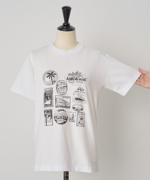 FRIPIER》スーベニールプリントTee（Tシャツ/カットソー