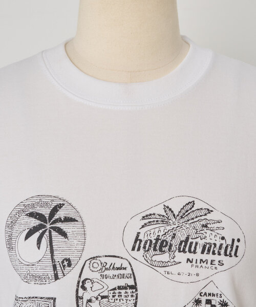 セール】《FRIPIER》スーベニールプリントTee（Tシャツ