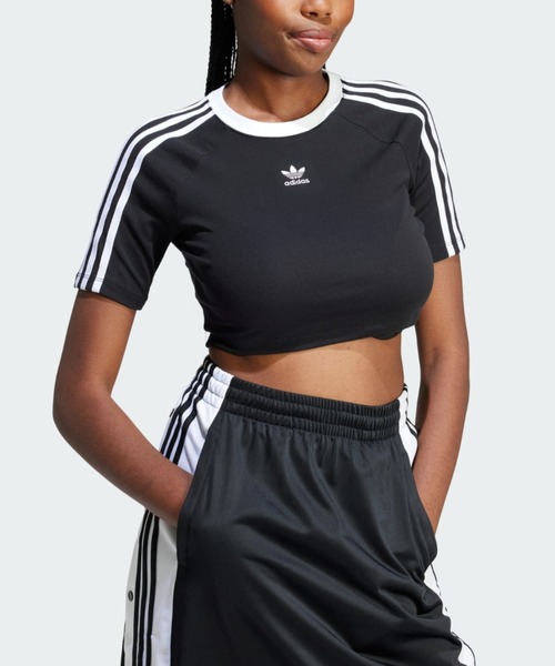 【ADIDAS】 3s Baby Tee ★大人気★ adidas originals 3S BABY TEE[品番：MKSW0064019]｜GYDA