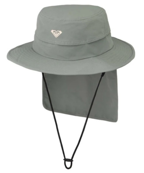 ROXY(ロキシー)の「WR UV WATER BEACH HA /ロキシーロゴサーフハット(ハット・レディース・ベージュ/ブラック/グレー/グリーン・FREE)」の4枚目の写真