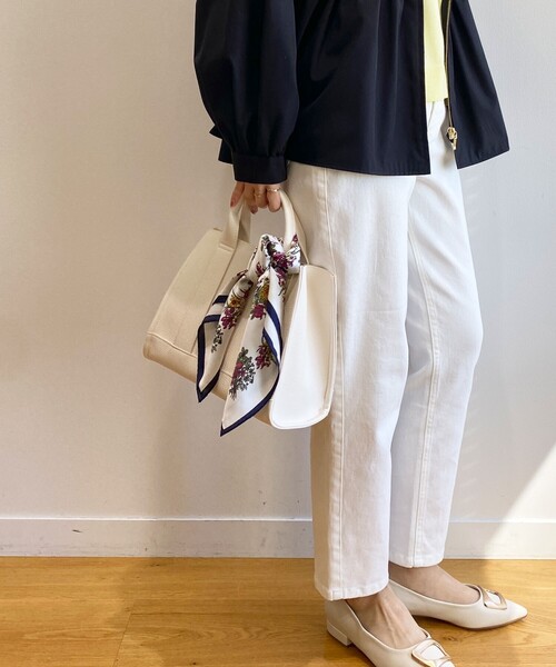 OPAQUE.CLIP（オペークドットクリップ）の「柄アソートスクエアスカーフ（バンダナ/スカーフ・レディース・ブラック/ベージュ/オフホワイト・00）」の17枚目の写真