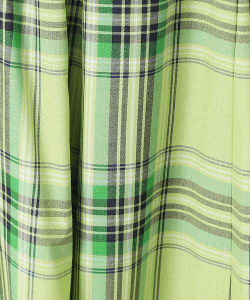 Dessin（デッサン）の「【ウエストゴム・洗える】映えチェック柄スカート（XS～L）（スカート・レディース・スモーキーグリーン系2/グリーン系2/ブルー系1/ネイビー系1/イエロー系1/ブルー系その他3/ブラック系1/グレー系その他3・00/01/02/03）」の15枚目の写真