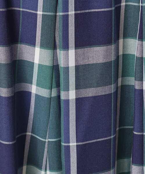 Dessin（デッサン）の「【ウエストゴム・洗える】映えチェック柄スカート（XS～L）（スカート・レディース・スモーキーグリーン系2/グリーン系2/ブルー系1/ネイビー系1/イエロー系1/ブルー系その他3/ブラック系1/グレー系その他3・00/01/02/03）」の19枚目の写真