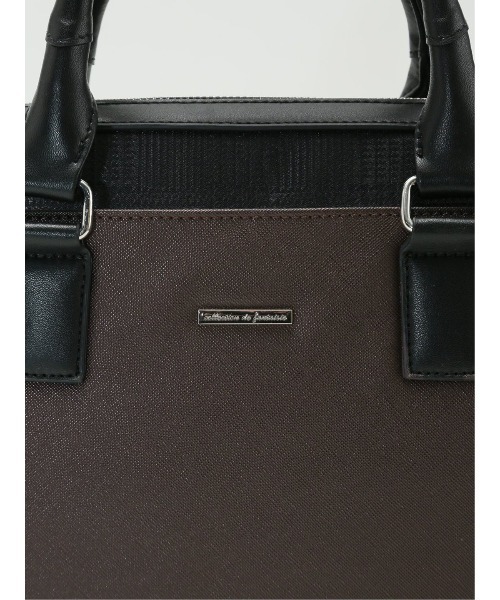 TAKA-Q（タカキュー）の「【2WAY】タカキュー コンビ ブリーフバッグ A4対応（ビジネスバッグ・メンズ・ブラック/ダークウッド・FREE）」の13枚目の写真