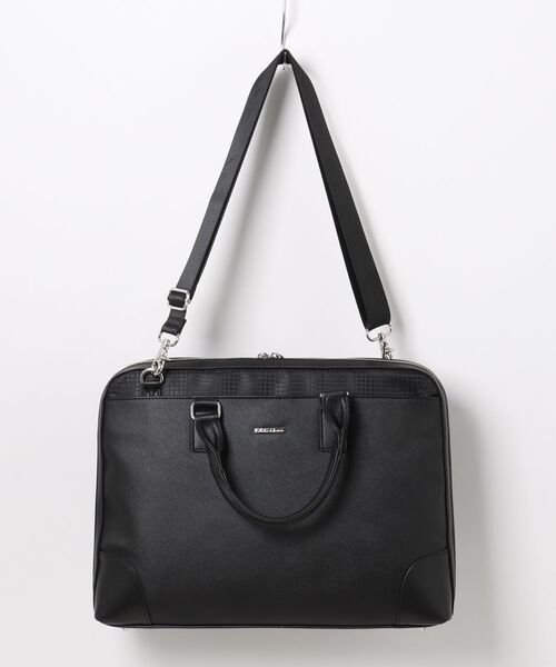 TAKA-Q（タカキュー）の「【2WAY】タカキュー コンビ ブリーフバッグ A4対応（ビジネスバッグ・メンズ・ブラック/ダークウッド・FREE）」の17枚目の写真