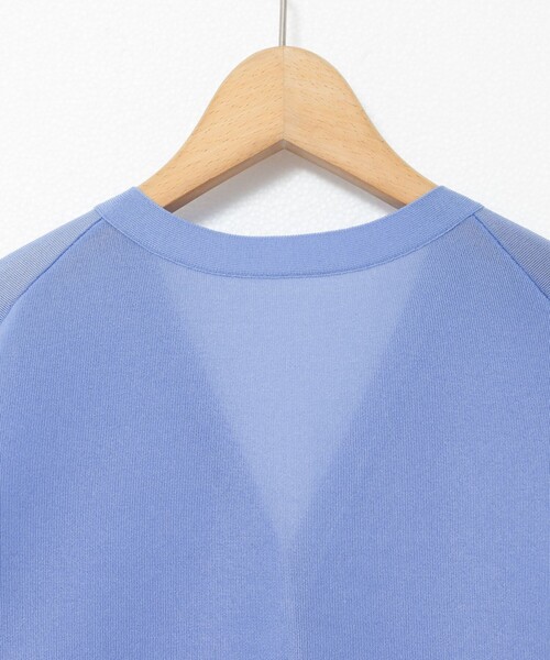 NOLLEY’S（ノーリーズ）の「《アンサンブル対応》ハーフシアーVネックカーディガン（カーディガン/ボレロ・レディース・サックスブルー/ブラウン/オフホワイト/ブラック・38）」の15枚目の写真