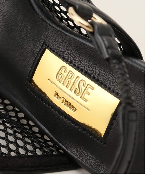 LE TALON（ルタロン）の「《追加》GRISE5cmポインテッドメッシュスリングバック（パンプス・レディース・ブラック×ブラック/ゴールド/ブラウン・22cm/22.5cm/23cm/23.5cm/24cm/24.5cm/25cm）」の18枚目の写真