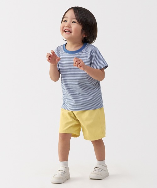 無印良品（ムジルシリョウヒン）の「ベビー　乾きやすいＵＶカットハーフパンツ（その他パンツ・キッズ・グレー系/ブラック/ベージュ/イエロー/カーキ系/ブルー/オレンジ系・80/90/100）」の15枚目の写真