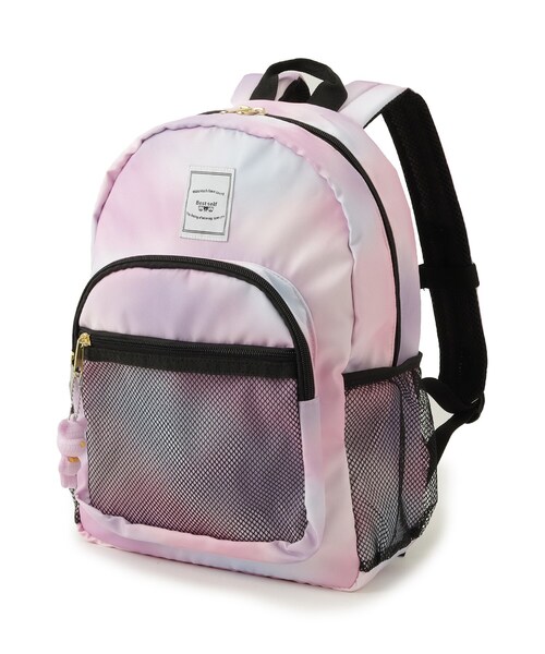 SHOO・LA・RUE（シューラルー）の「クマチャームリュック（バックパック/リュック・キッズ・パープル/ライトパープル・00）」の2枚目の写真