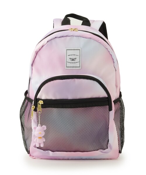 SHOO・LA・RUE（シューラルー）の「クマチャームリュック（バックパック/リュック・キッズ・パープル/ライトパープル・00）」の4枚目の写真