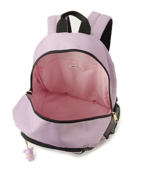 SHOO・LA・RUE（シューラルー）の「クマチャームリュック（バックパック/リュック・キッズ・パープル/ライトパープル・00）」の9枚目の写真