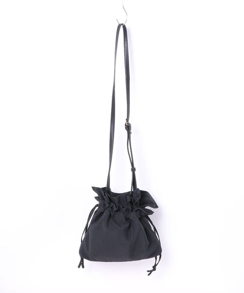 CLEDRAN(クレドラン)の「【軽量 3層構造】CL3616 LALI SEPARATE SHOULDER 巾着(ショルダーバッグ・レディース・ブラック/ベージュ/ブルーグレー・FREE)」の12枚目の写真