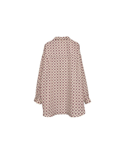INTERPLAY(インタープレイ)の「【INTERPLAY】Open Collar Over Size Shirt【4:Pattern】-3(シャツ/ブラウス・メンズ・サックスブルー系/ピンク系/ネイビー系/ホワイト系・FREE)」の6枚目の写真