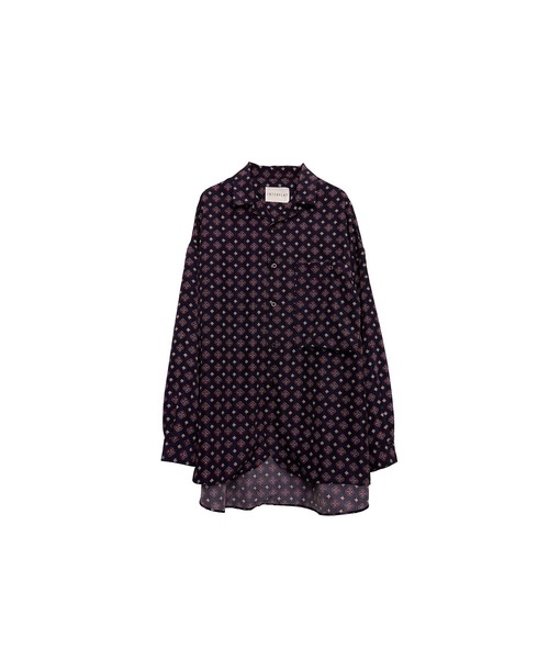 INTERPLAY(インタープレイ)の「【INTERPLAY】Open Collar Over Size Shirt【4:Pattern】-3(シャツ/ブラウス・メンズ・サックスブルー系/ピンク系/ネイビー系/ホワイト系・FREE)」の8枚目の写真