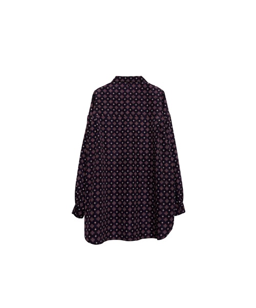 INTERPLAY(インタープレイ)の「【INTERPLAY】Open Collar Over Size Shirt【4:Pattern】-3(シャツ/ブラウス・メンズ・サックスブルー系/ピンク系/ネイビー系/ホワイト系・FREE)」の9枚目の写真