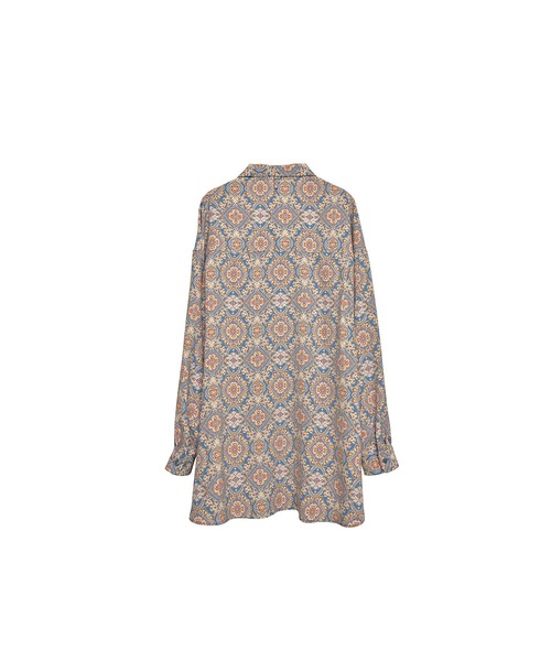 INTERPLAY(インタープレイ)の「【INTERPLAY】Open Collar Over Size Shirt【4:Pattern】-3(シャツ/ブラウス・メンズ・サックスブルー系/ピンク系/ネイビー系/ホワイト系・FREE)」の12枚目の写真