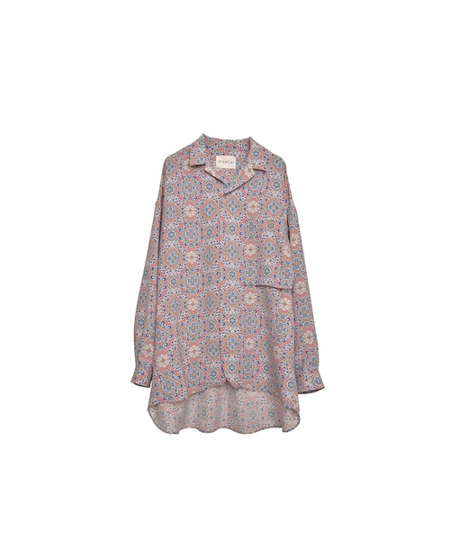INTERPLAY(インタープレイ)の「【INTERPLAY】Open Collar Over Size Shirt【4:Pattern】-3(シャツ/ブラウス・メンズ・サックスブルー系/ピンク系/ネイビー系/ホワイト系・FREE)」の14枚目の写真