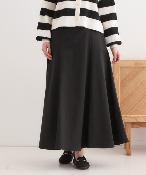 DRESKIP(ドレスキップ)の「女性らしさを惹き立てる ZIP使いフレアスカート(スカート・レディース・イエロー/ブラック/オフホワイト・01/02/03/04)」の13枚目の写真