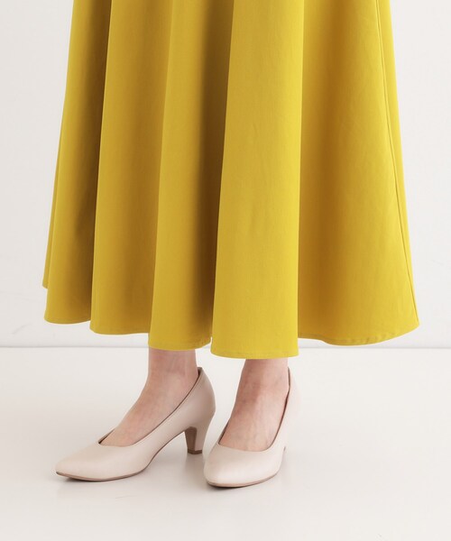 DRESKIP(ドレスキップ)の「女性らしさを惹き立てる ZIP使いフレアスカート(スカート・レディース・イエロー/ブラック/オフホワイト・01/02/03/04)」の8枚目の写真