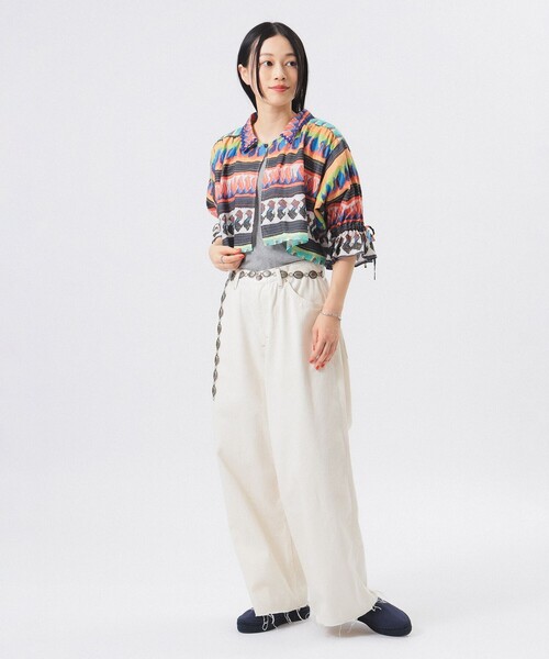 BEAMS BOY（ビームスボーイ）の「セミノール プリント ショート 