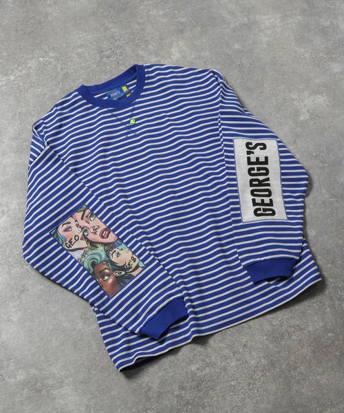 ボーダーロンT（Tシャツ/カットソー）｜GEORGE'S（ジョージズ