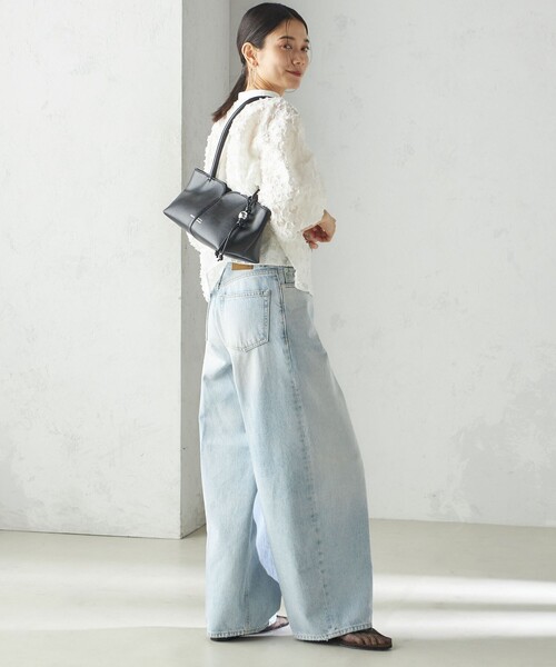 SHIPS（シップス）の「NUCLE: KAY（ボストンバッグ・レディース・ブラック/ライトイエロー・ONE SIZE）」の6枚目の写真