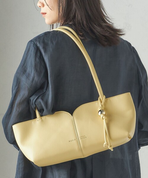 SHIPS（シップス）の「NUCLE: KAY（ボストンバッグ・レディース・ブラック/ライトイエロー・ONE SIZE）」の11枚目の写真