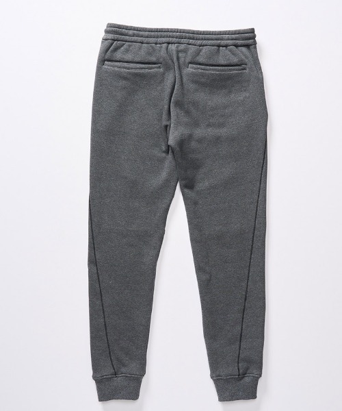 wjk(ダヴルジェイケイ)の「mp13546-back boa rib pants リブパンツ(スウェットパンツ・メンズ・ブラック/ダークブラウン/チャコール・XL/L/M/S)」の17枚目の写真