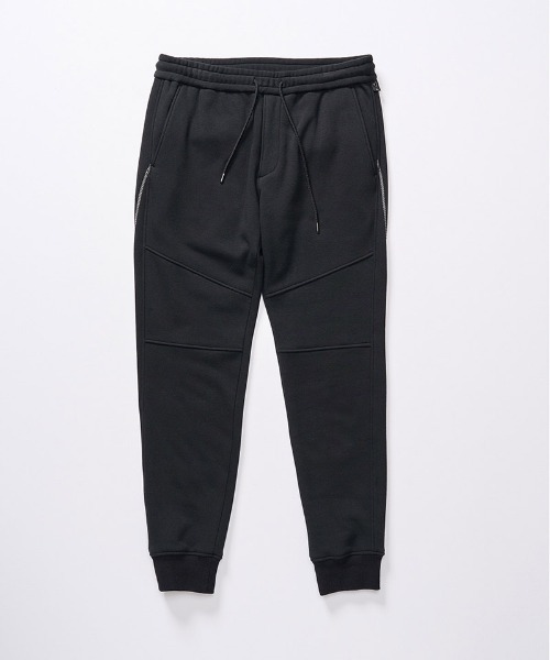 wjk(ダヴルジェイケイ)の「mp13546-back boa rib pants リブパンツ(スウェットパンツ・メンズ・ブラック/ダークブラウン/チャコール・XL/L/M/S)」の14枚目の写真