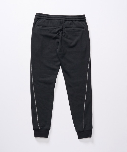 wjk(ダヴルジェイケイ)の「mp13546-back boa rib pants リブパンツ(スウェットパンツ・メンズ・ブラック/ダークブラウン/チャコール・XL/L/M/S)」の13枚目の写真