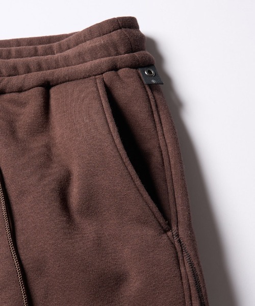 wjk(ダヴルジェイケイ)の「mp13546-back boa rib pants リブパンツ(スウェットパンツ・メンズ・ブラック/ダークブラウン/チャコール・XL/L/M/S)」の7枚目の写真