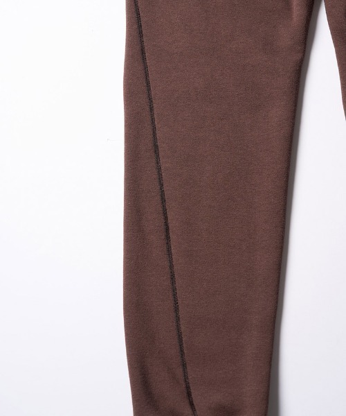 wjk(ダヴルジェイケイ)の「mp13546-back boa rib pants リブパンツ(スウェットパンツ・メンズ・ブラック/ダークブラウン/チャコール・XL/L/M/S)」の5枚目の写真