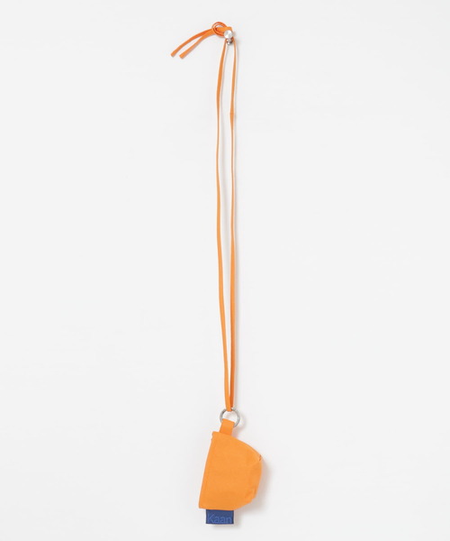 URBAN RESEARCH(アーバンリサーチ)の「Kaan MINI LANYARD POUCH(ショルダーバッグ・メンズ・イエロー/オレンジ/ブルー/ブラック/モカ/ブルー系その他/グリーン系その他・FREE)」の1枚目の写真