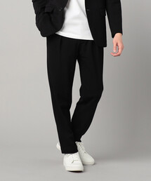 COMME CA MEN | 【セットアップ対応】泉州編み和紙カノコ インタックパンツ(スラックス)