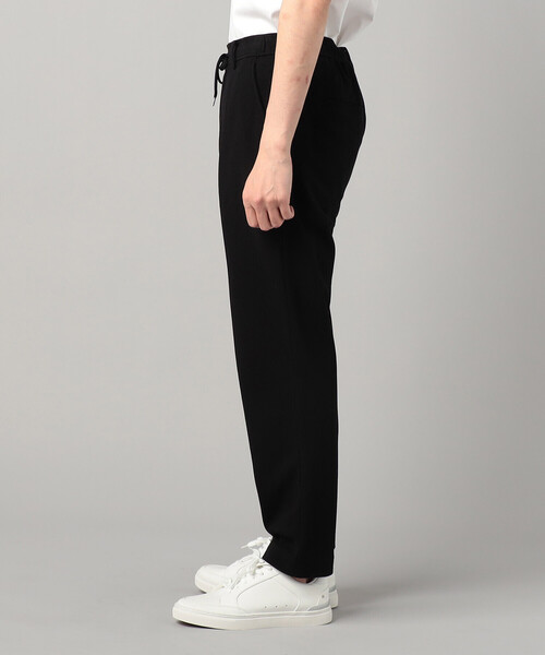 COMME CA MEN（コムサメン）の「【セットアップ対応】泉州編み和紙カノコ インタックパンツ（スラックス・メンズ・ブラック/チャコールグレー・L/S/M）」の6枚目の写真
