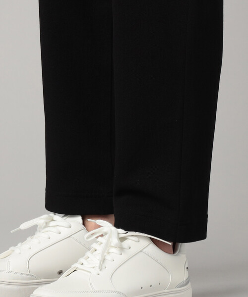 COMME CA MEN（コムサメン）の「【セットアップ対応】泉州編み和紙カノコ インタックパンツ（スラックス・メンズ・ブラック/チャコールグレー・L/S/M）」の11枚目の写真