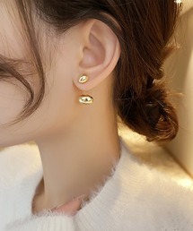IRADOWL（アイラドール）の「2粒楕円形ピアス（ピアス（両耳用））」